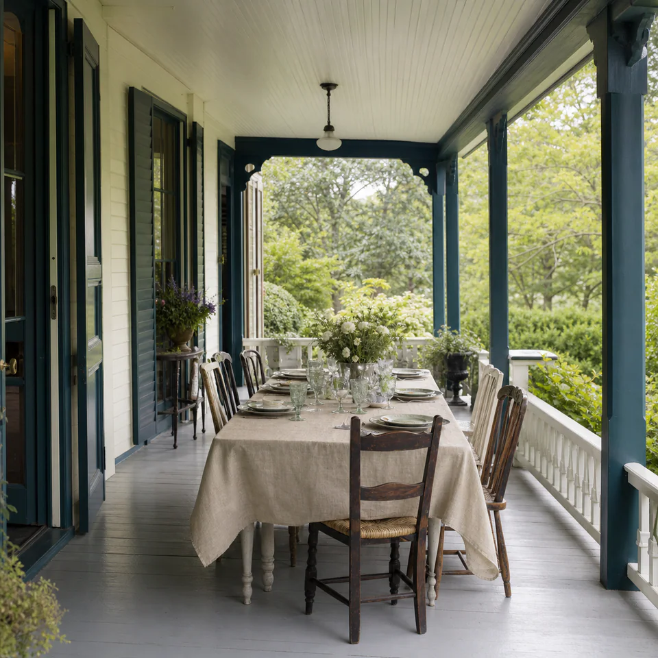 Wraparound Porch at Wrenfield House