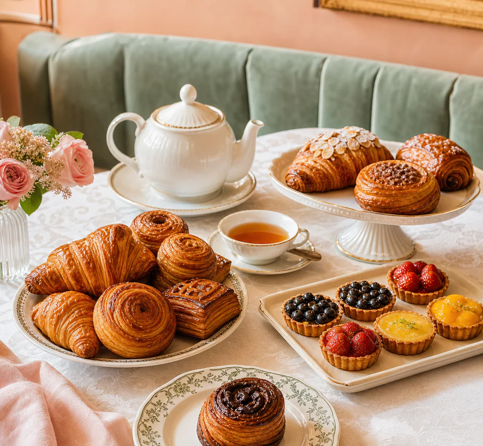 Patisserie at Wrenfield House